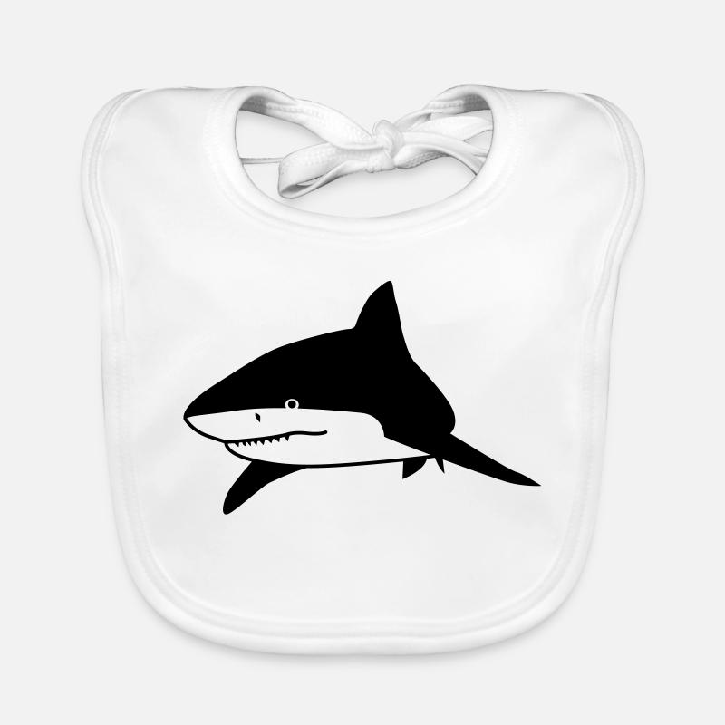 Hai-Tier Baby Bio-Lätzchen