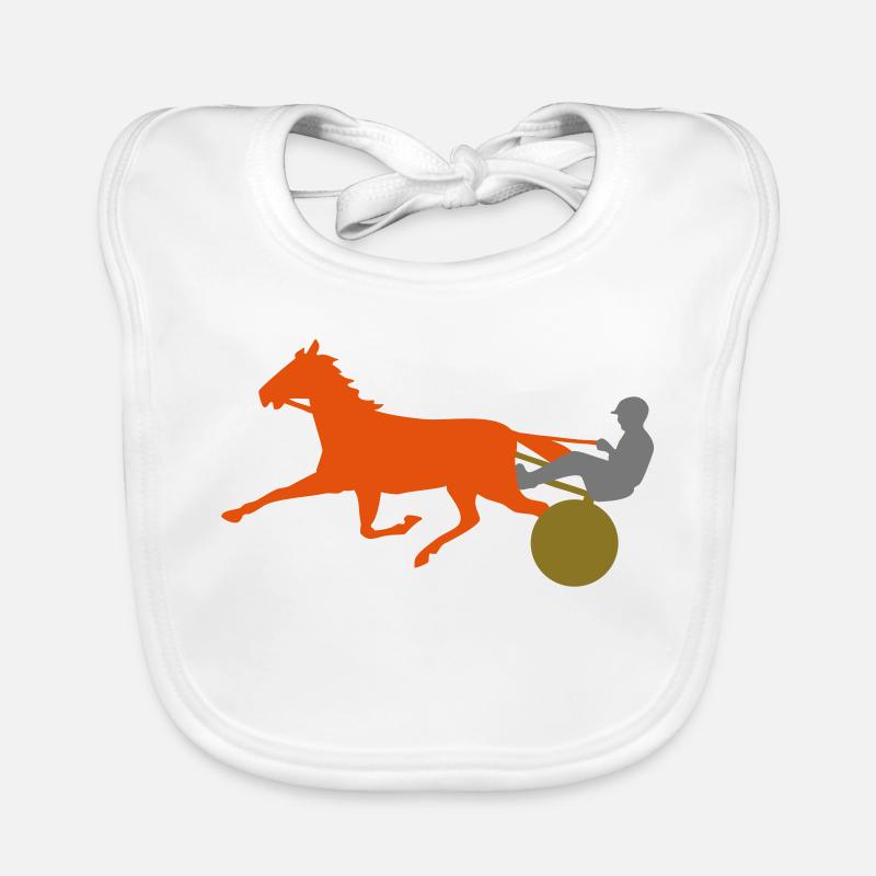 Dynamic trotter design Organic Baby Bibs