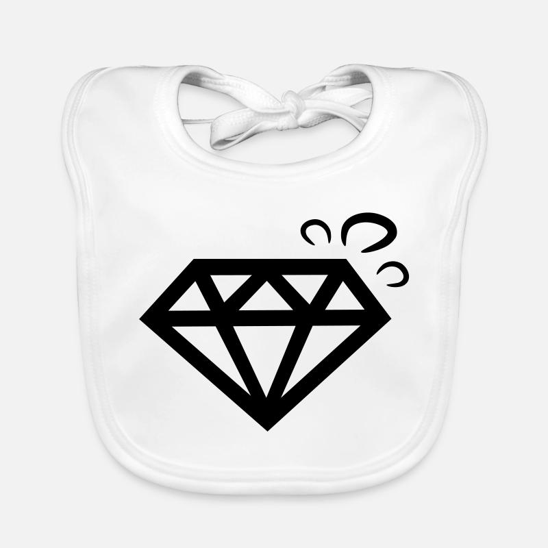 diamond Organic Baby Bibs