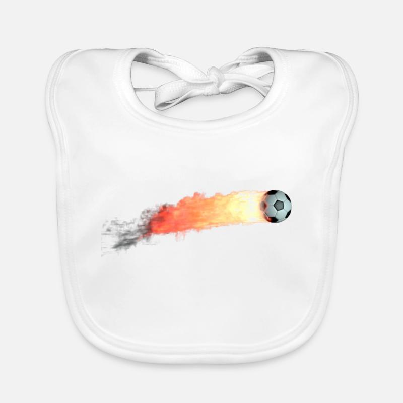 Flame Ball Sprint Organic Baby Bibs