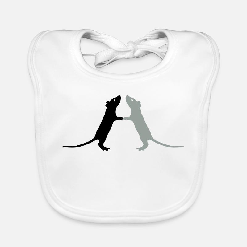 Rats Bavoir bio Bébé