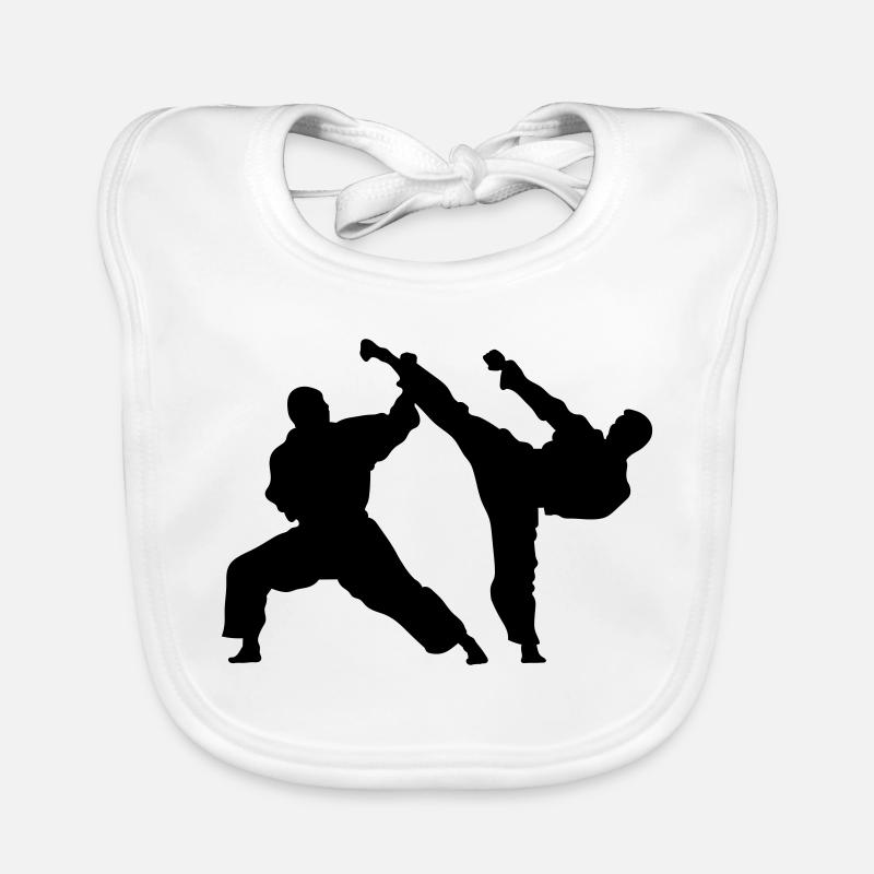 karate Bavoir bio Bébé