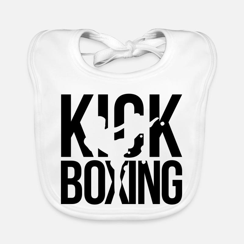 boxe kick boxing Bavoir bio Bébé
