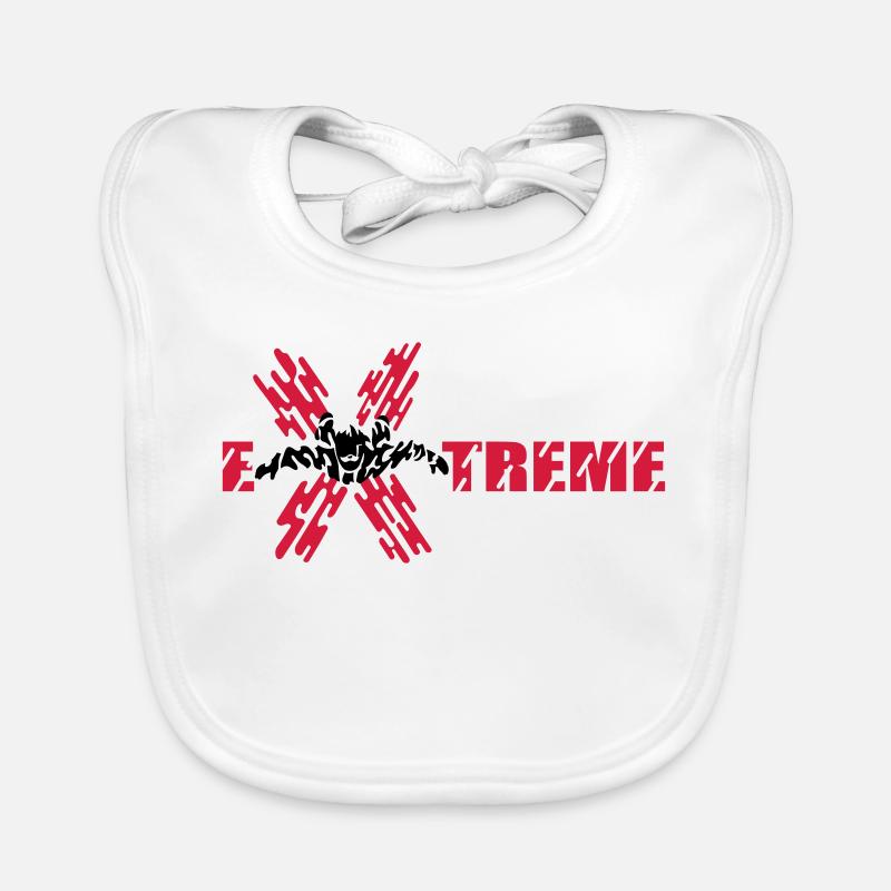 skydiver extreme Bavoir bio Bébé