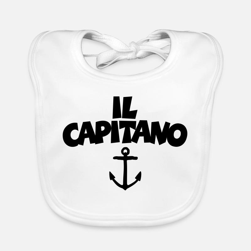 Il Capitano Anchora Organic Baby Bibs