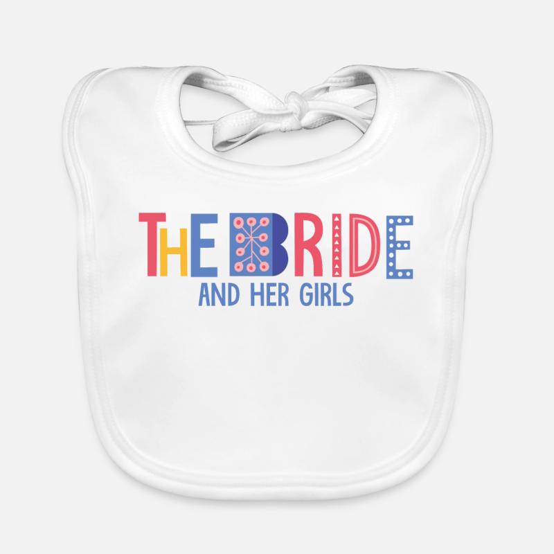 the bride Organic Baby Bibs
