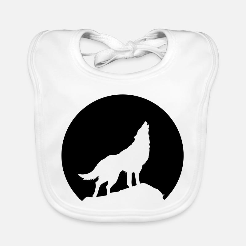 Loup déguisé Bavoir bio Bébé