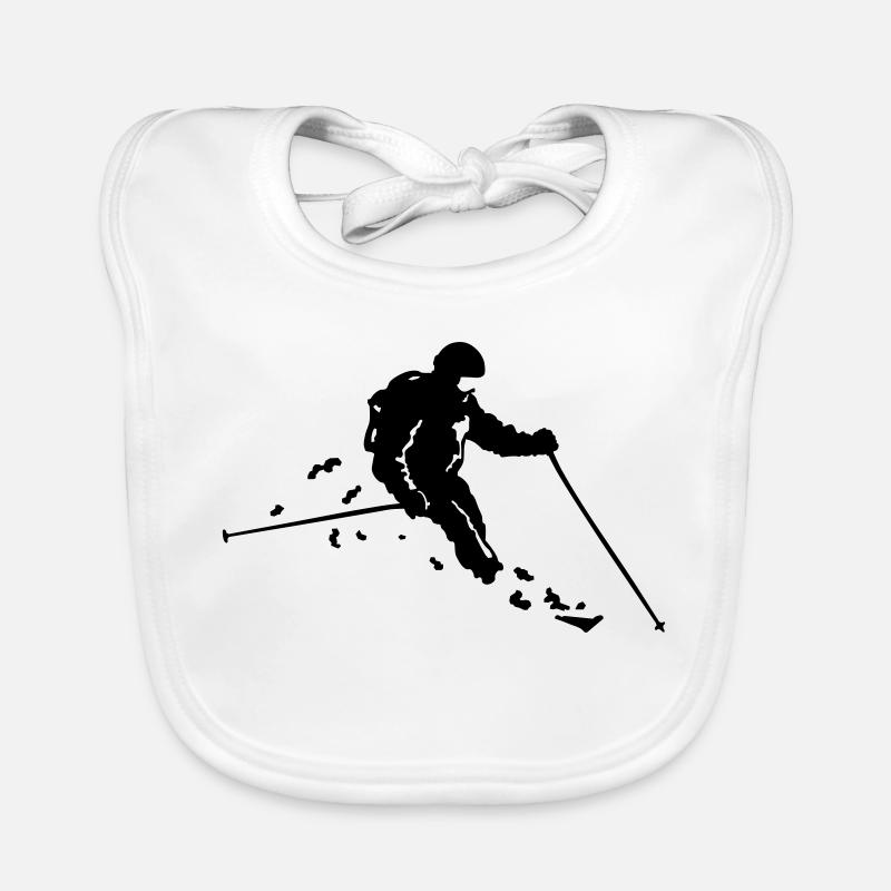 Ski freerider Baby Bio-Lätzchen