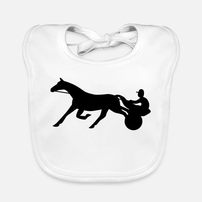 Harness Racing Bavoir bio Bébé