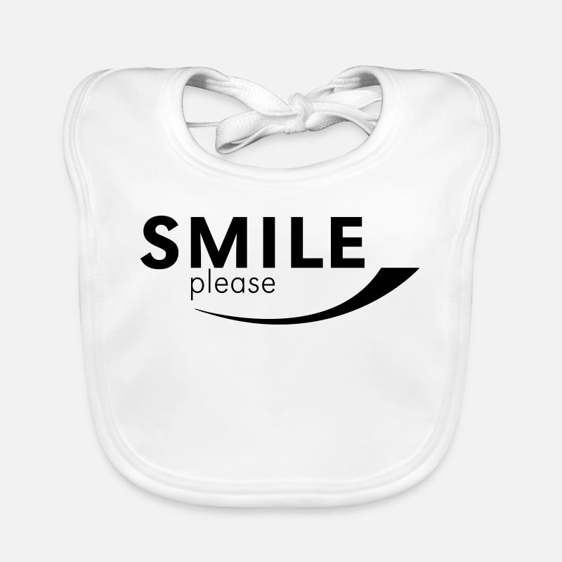 Smile please Organic Baby Bibs