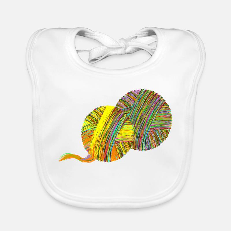 boule de fil Bavoir bio Bébé