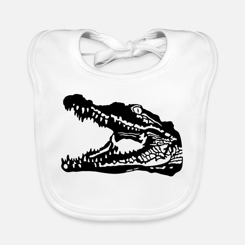 Crocodile Bavoir bio Bébé