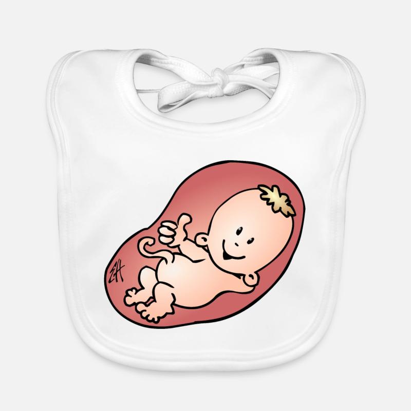 Enceinte - grossesse Bavoir bio Bébé