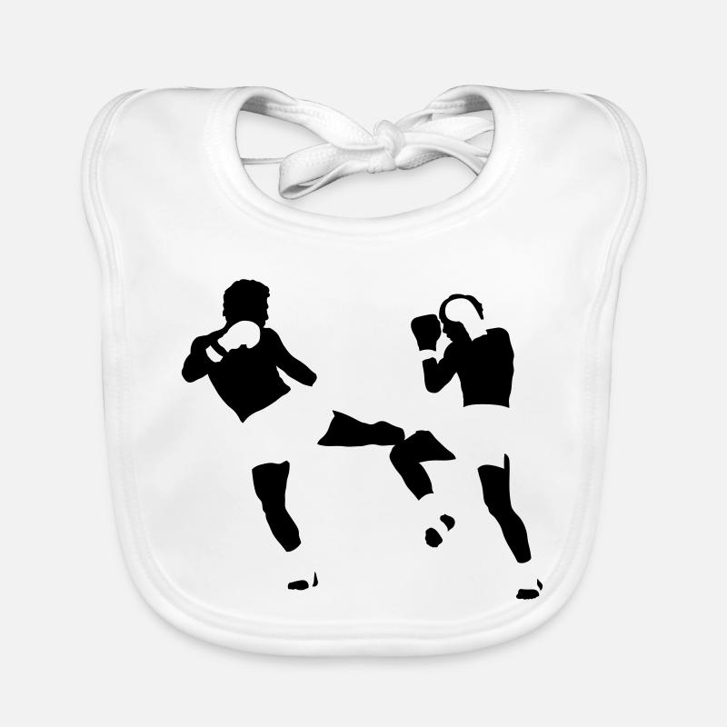 kickboxing Baby Bio-Lätzchen