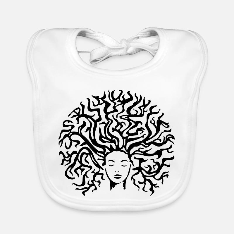femme Bavoir bio Bébé
