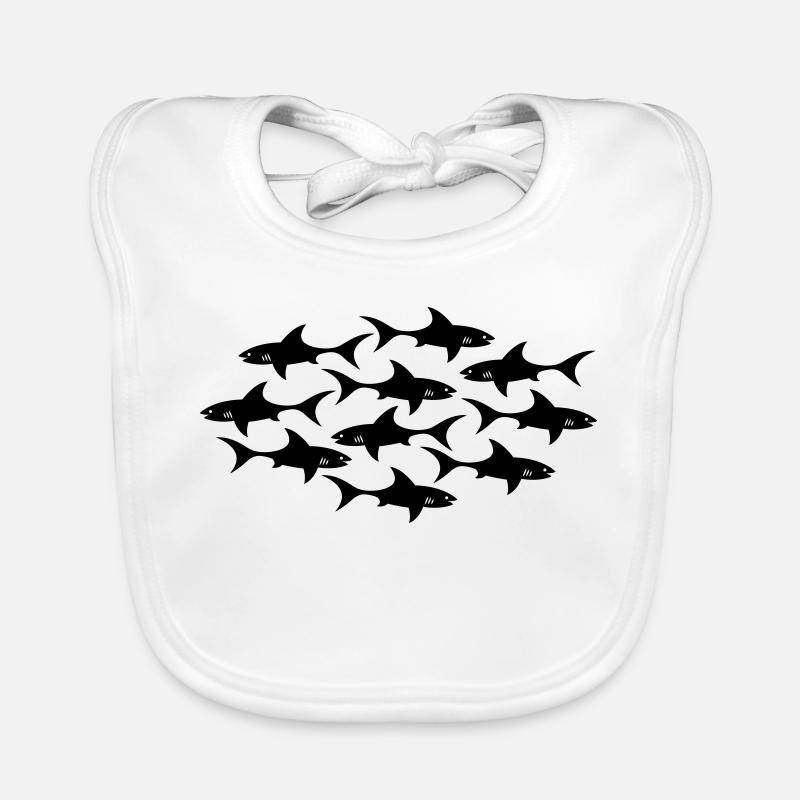 requin Bavoir bio Bébé