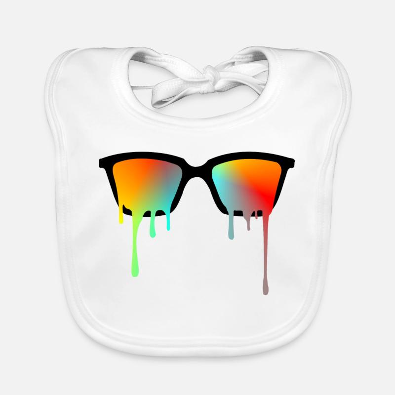 sunglasses Organic Baby Bibs