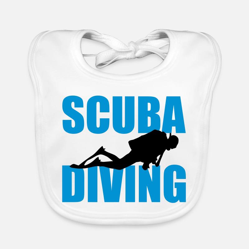 Scuba Diving Bavoir bio Bébé