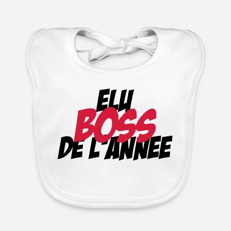 Elu B.O.S.S de l'année ! Bavoir bio Bébé