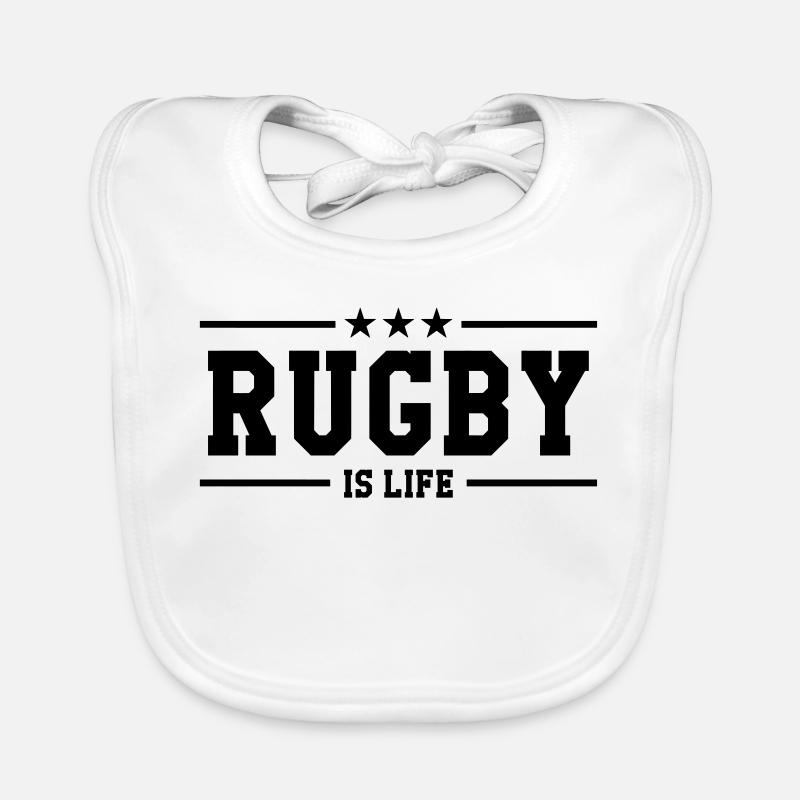 Rugby Bavoir bio Bébé