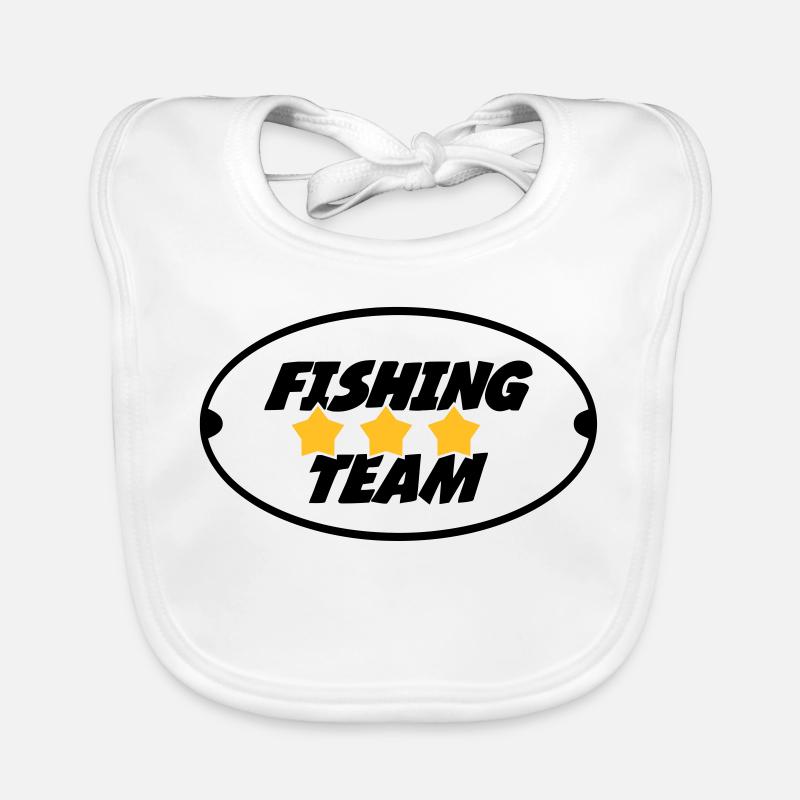 Fishing Team Baby Bio-Lätzchen
