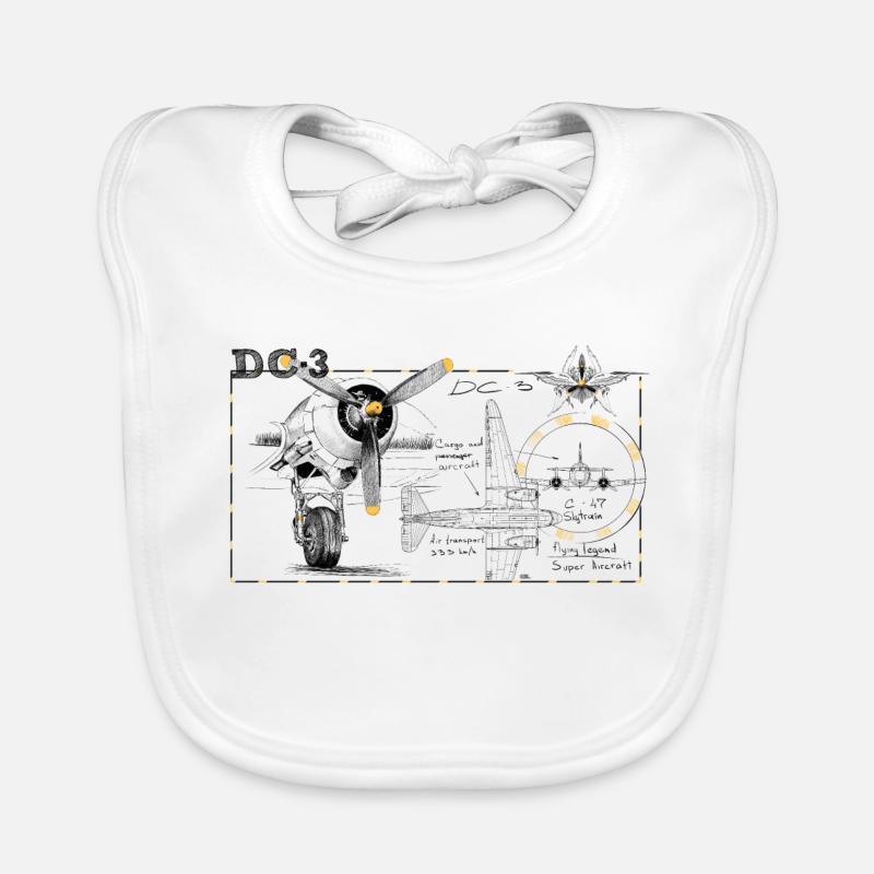 DC-3 Baby Bio-Lätzchen