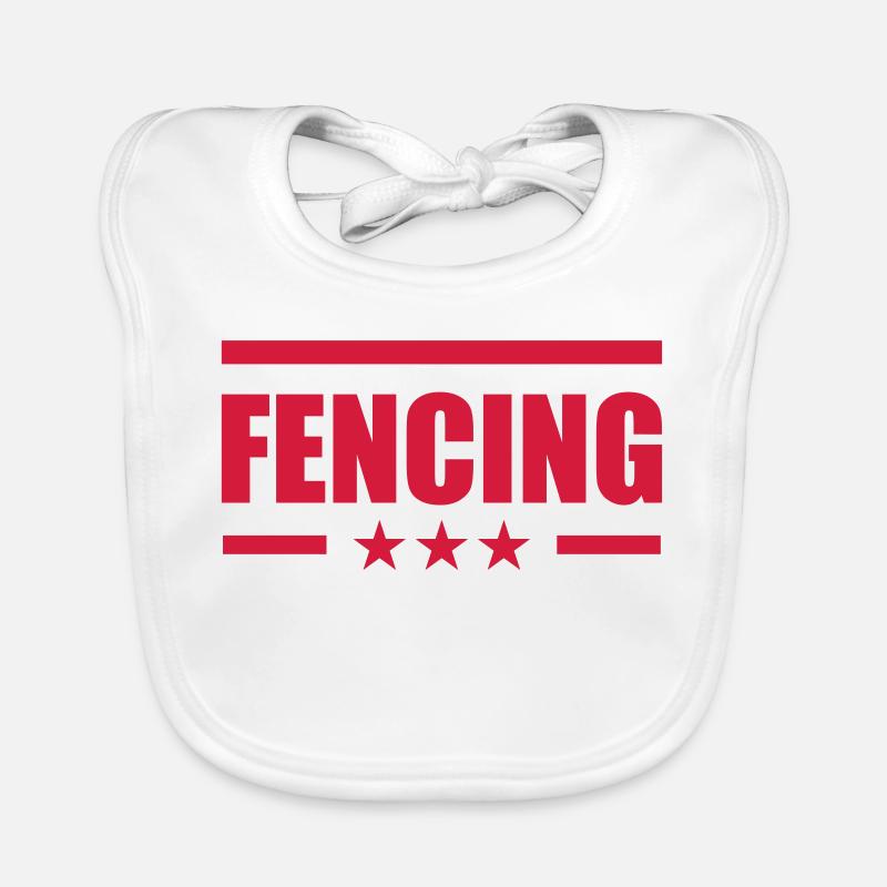 Fencing Baby Bio-Lätzchen