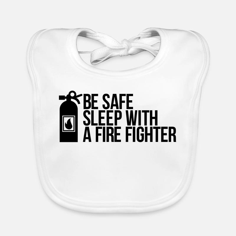 fire fighter Organic Baby Bibs