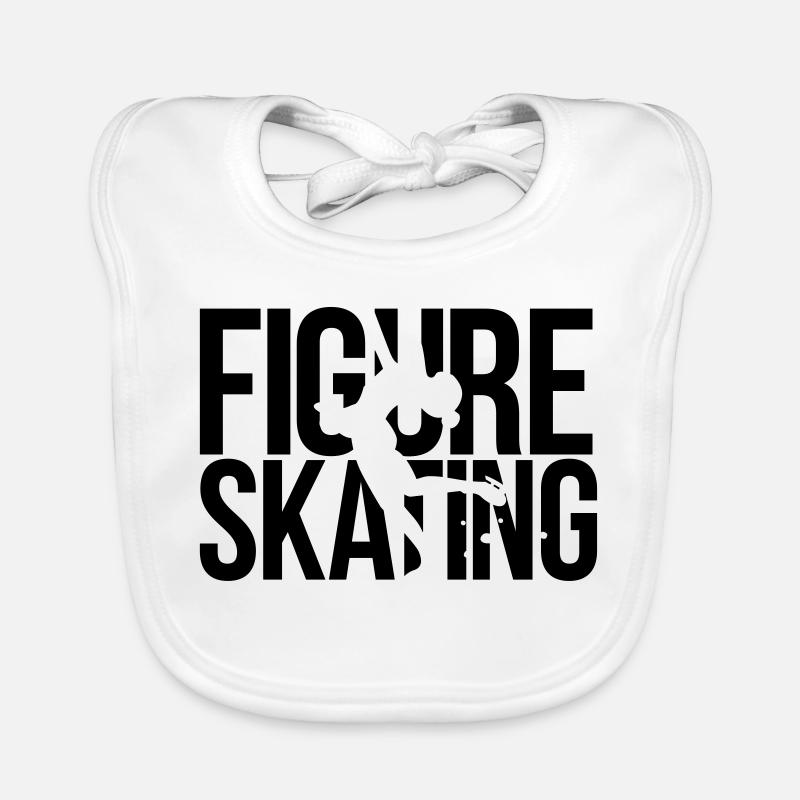 figure skating Organic Baby Bibs