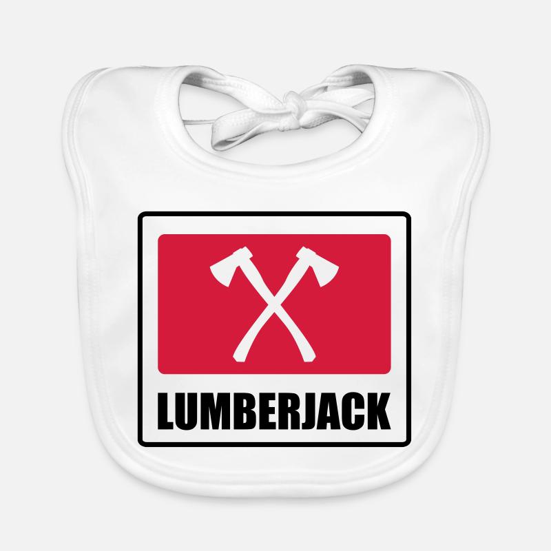 Lumberjack Baby Bio-Lätzchen