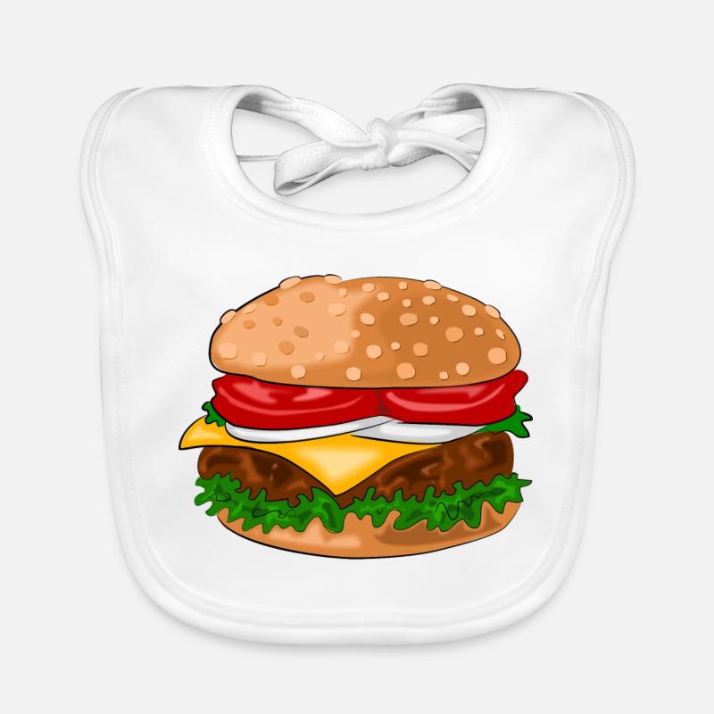 hamburger Bavoir bio Bébé