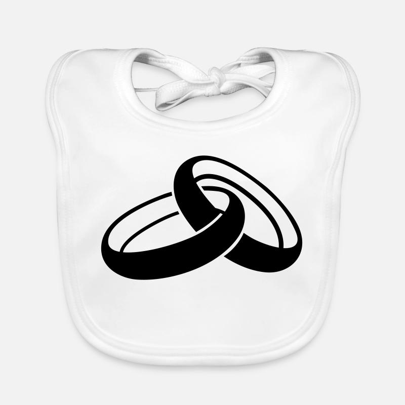 Hochzeit Baby Bio-Lätzchen