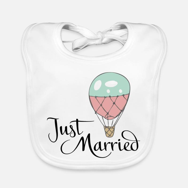 Hochzeit Baby Bio-Lätzchen