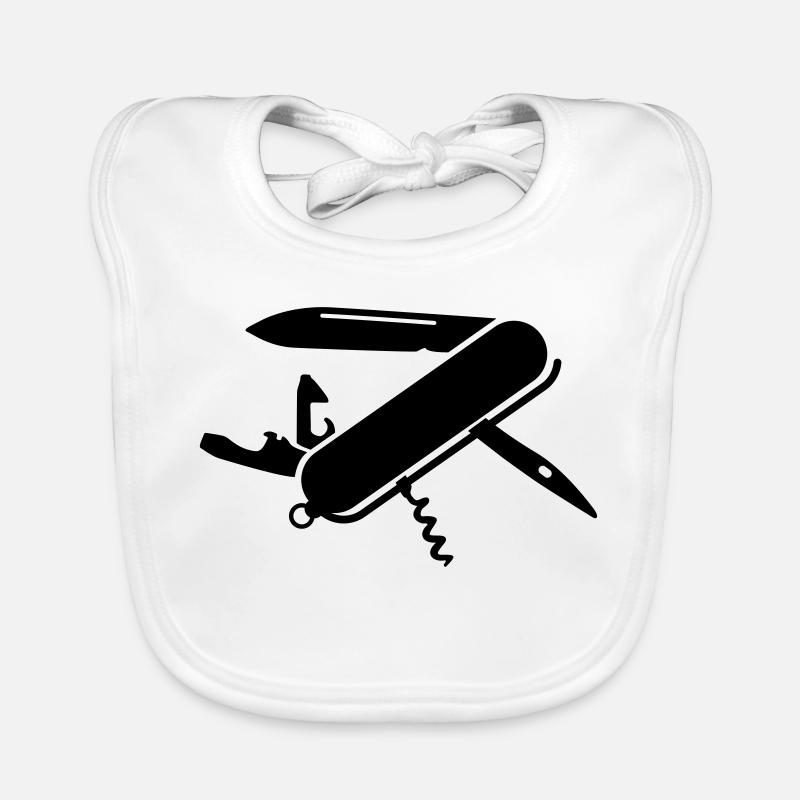 army knife Organic Baby Bibs