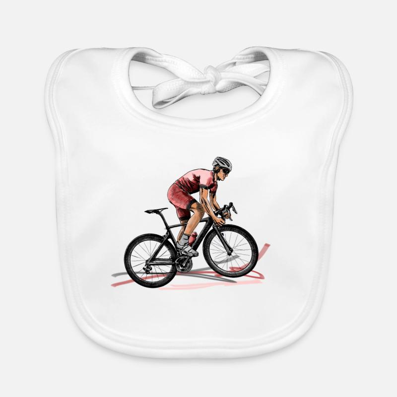 racing bicycle Bavoir bio Bébé
