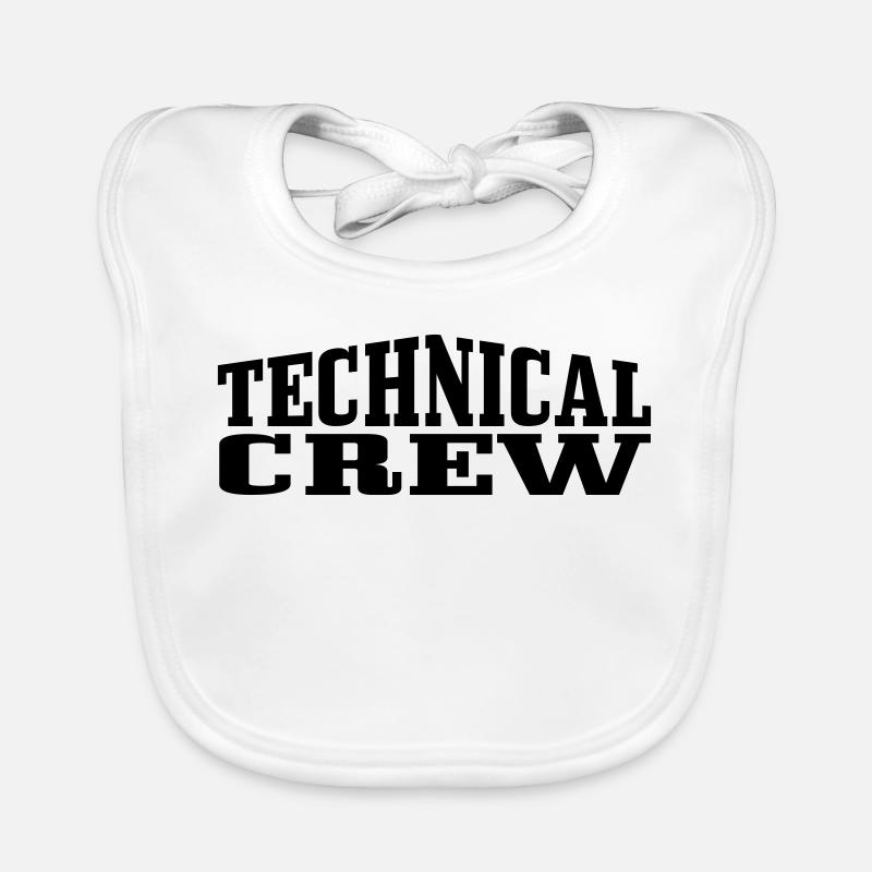 Technical Crew 1 Baby Bio-Lätzchen