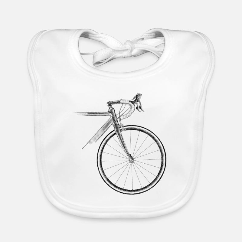 Rennrad Baby Bio-Lätzchen