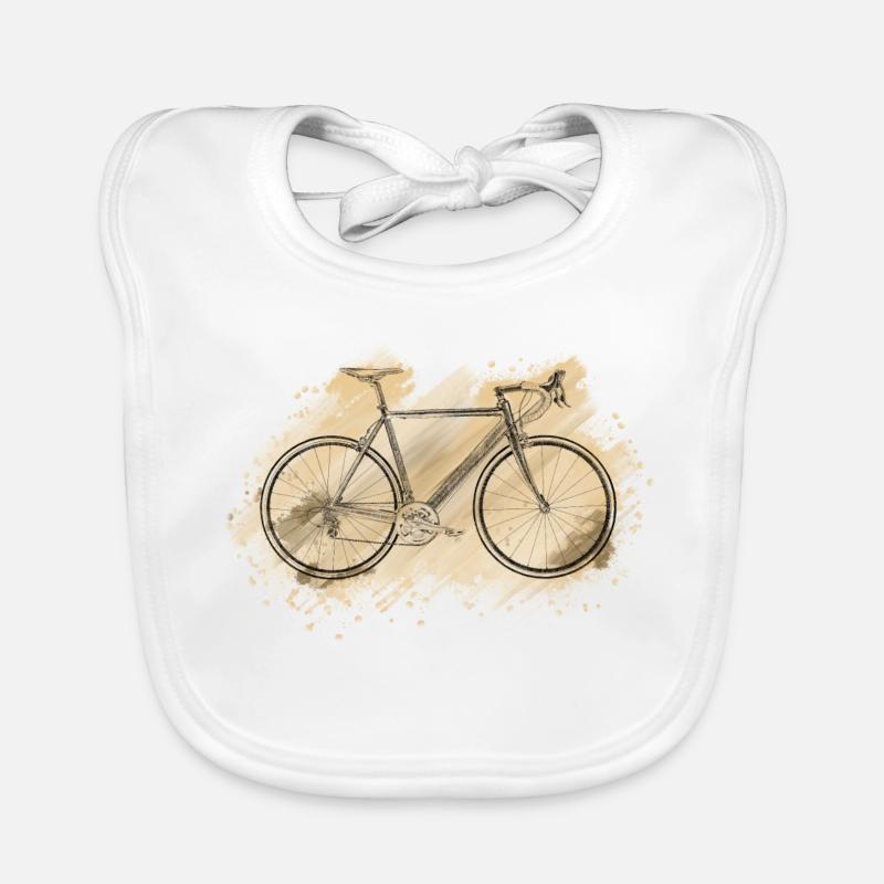vélo de course Bavoir bio Bébé