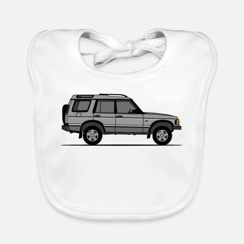 Discovery 2 Silver Organic Baby Bibs