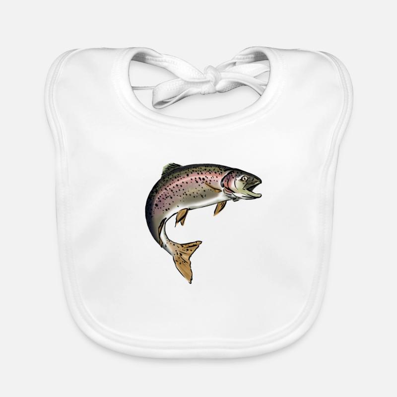 Forelle Baby Bio-Lätzchen