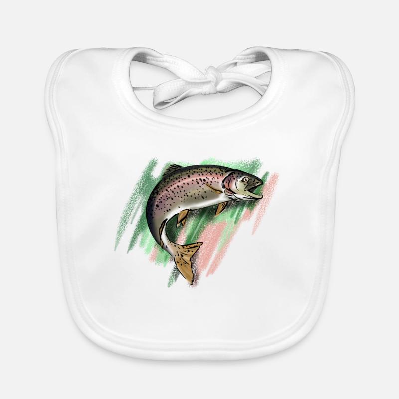 Forelle Baby Bio-Lätzchen
