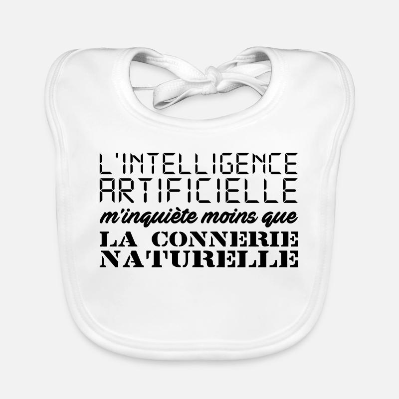 Intelligence artificielle Bavoir bio Bébé