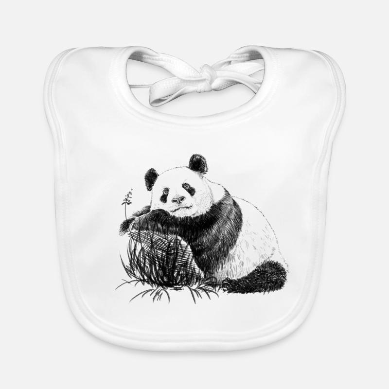 Panda Bavoir bio Bébé