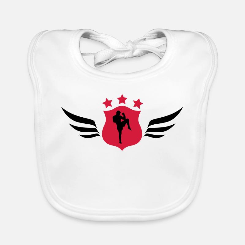 Kickboxing / Kick-Boxeur / Kick Boxing / Bavoir bio Bébé