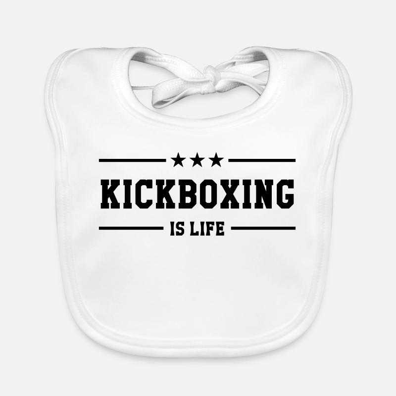 Kickboxing / Kick-Boxeur / Kick Boxing / Bavoir bio Bébé
