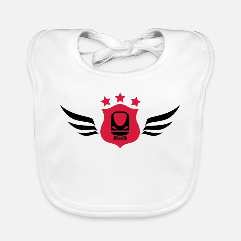 Cheminot / Chemin de fer / Train / Metro Bavoir bio Bébé