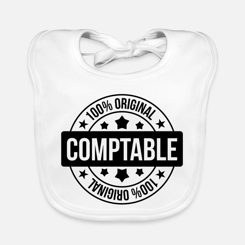 comptable / comptabilité / argent / Finance / Euro Bavoir bio Bébé