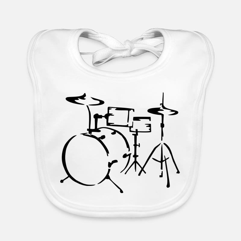 drum Organic Baby Bibs