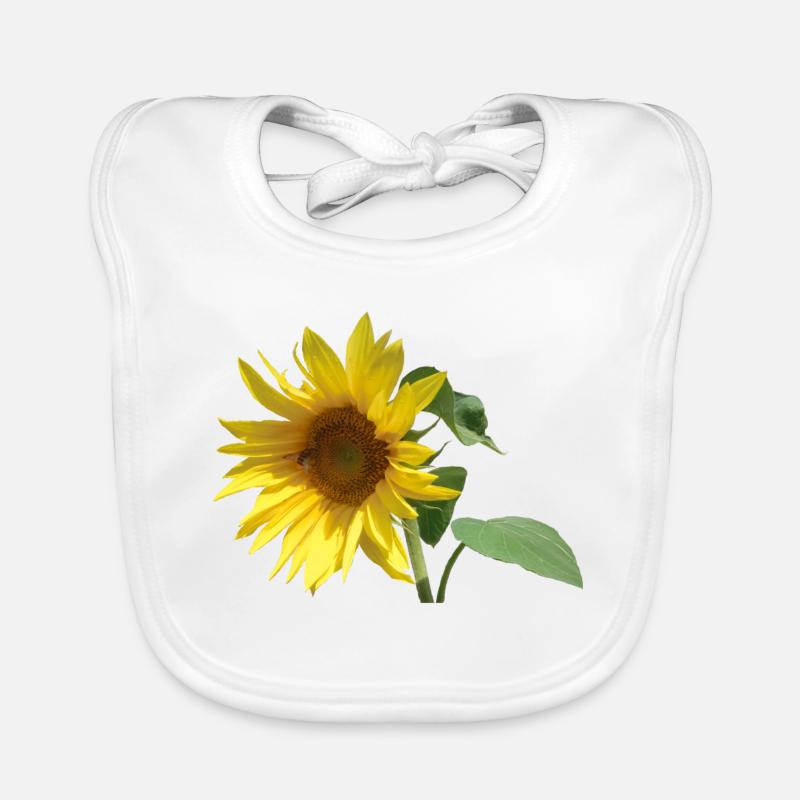 Sunflower Organic Baby Bibs