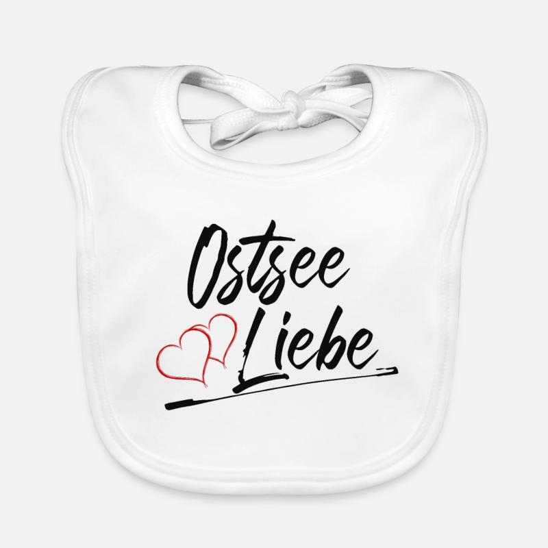 Ostsee Liebe Baby Bio-Lätzchen